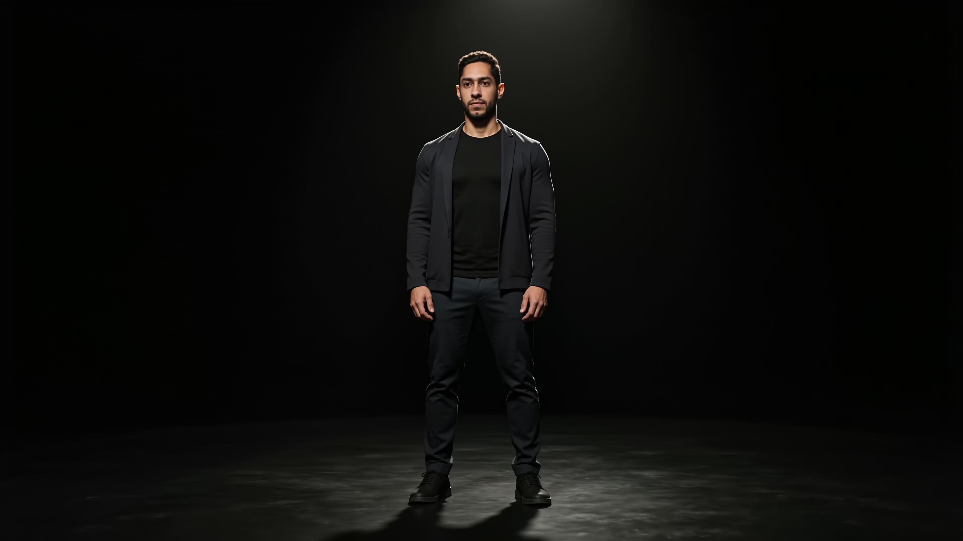 Omar Abo Rabea — cinematic studio portrait